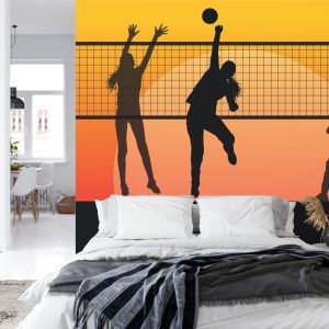 Papier Peint Joueurs De Volleyball Pendant Le Jeu – Image 8