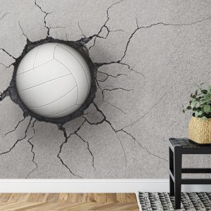 Papier Peint Volley-Ball Dans Un Mur De Béton – Image 7