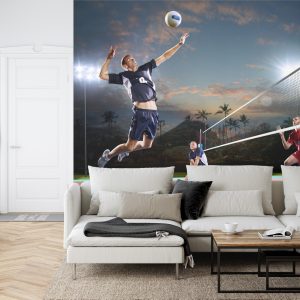 Papier Peint Joueurs De Volley-Ball En Action – Image 6