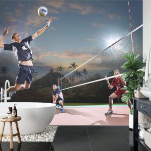 Papier Peint Joueurs De Volley-Ball En Action – Image 5