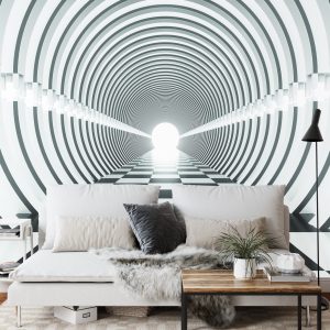 Papier Peint Forêt Dans Le Brouillard – Image 3