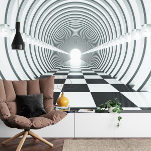 Papier Peint Forêt Dans Le Brouillard – Image 4