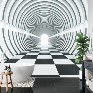 Papier Peint Forêt Dans Le Brouillard – Image 5