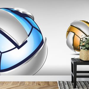 Papier Peint Deux Balles En Maille 3D – Image 7