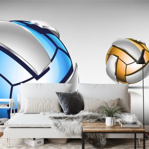 Papier Peint Deux Balles En Maille 3D – Image 3