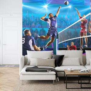 Papier Peint Joueurs De Volleyball Pendant Le Jeu – Image 6