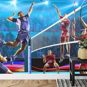 Papier Peint Joueurs De Volleyball Pendant Le Jeu – Image 7