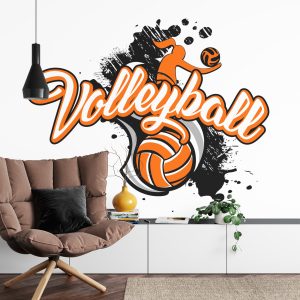 Papier Peint Ballon De Volley-Ball Avec L'inscription – Image 4