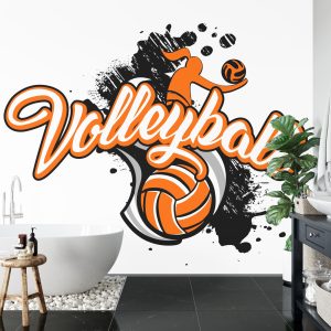Papier Peint Ballon De Volley-Ball Avec L'inscription – Image 5