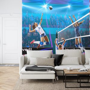 Papier Peint Volleyeurs Pendant Le Match – Image 6