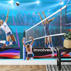 Papier Peint Volleyeurs Pendant Le Match – Image 7
