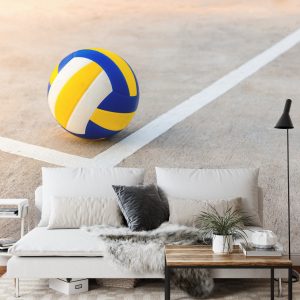 Papier Peint Volley-Ball Près De La Ligne Blanche – Image 3