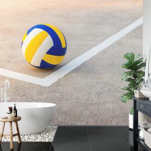 Papier Peint Volley-Ball Près De La Ligne Blanche – Image 5