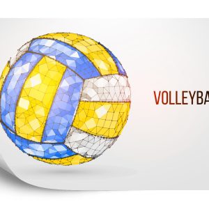 Papier Peint Volley-Ball Dans Une Édition Moderne – Image 2