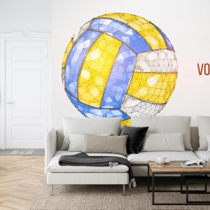 Papier Peint Volley-Ball Dans Une Édition Moderne – Image 6
