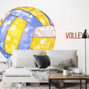 Papier Peint Volley-Ball Dans Une Édition Moderne – Image 3