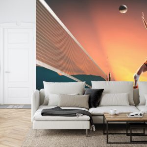 Papier Peint Joueur De Volleyball Professionnel Pendant Le Match – Image 6