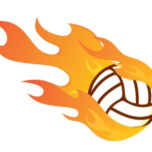 Papier Peint Volley-Ball Brûlant – Image 1