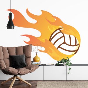 Papier Peint Volley-Ball Brûlant – Image 4