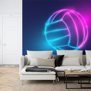 Papier Peint Volley-Ball Néon – Image 6
