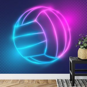 Papier Peint Volley-Ball Néon – Image 7