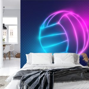 Papier Peint Volley-Ball Néon – Image 8