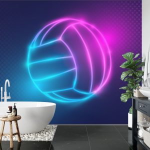 Papier Peint Volley-Ball Néon – Image 5