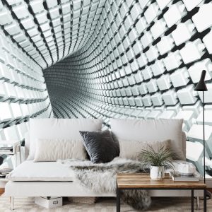 Papier Peint Forêt Dans Le Brouillard – Image 3