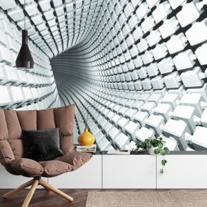 Papier Peint Forêt Dans Le Brouillard – Image 4