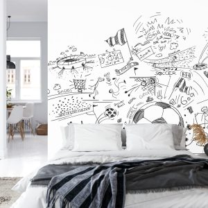 Papier Peint Dessins De Football – Image 8