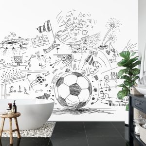 Papier Peint Dessins De Football – Image 5
