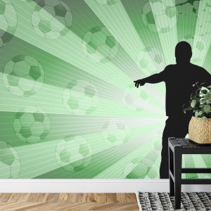 Papier Peint Silhouette De Joueur De Football – Image 7