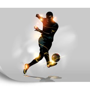 Papier Peint Joueur De Football Marquant Un But – Image 2