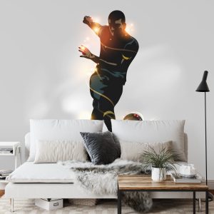 Papier Peint Joueur De Football Marquant Un But – Image 3