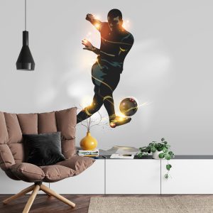 Papier Peint Joueur De Football Marquant Un But – Image 4