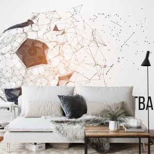 Papier Peint Ballon De Football Abstrait – Image 3