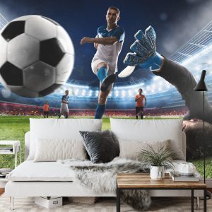 Papier Peint Joueur Football, Tir, A, But – Image 3