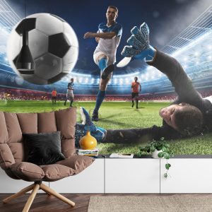 Papier Peint Joueur Football, Tir, A, But – Image 4