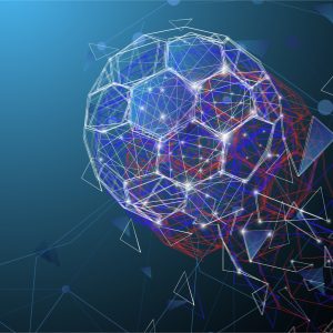 Papier Peint Ballon De Football Abstrait Moderne – Image 1