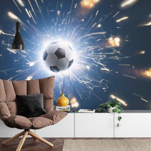 Papier Peint Boule Parmi Les Étincelles – Image 4