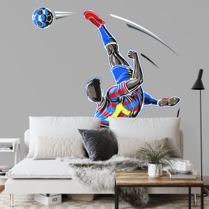 Papier Peint Joueur De Football Faisant Un Flip – Image 3