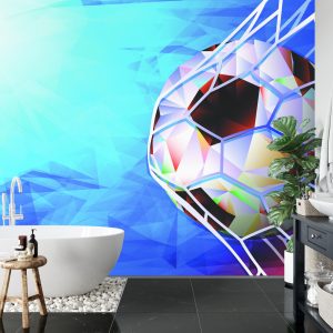 Papier Peint Ballon De Football Dans Un Style Abstrait – Image 5