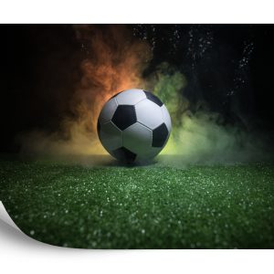 Papier Peint Ballon De Football Sur Le Terrain – Image 2