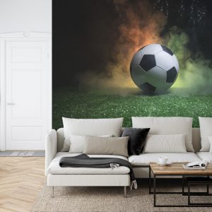 Papier Peint Ballon De Football Sur Le Terrain – Image 6