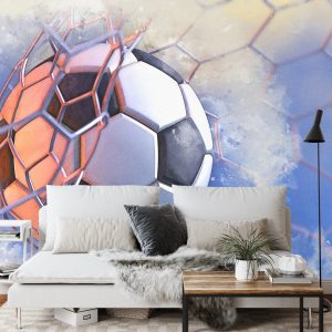 Papier Peint Boule Peinte À L'aquarelle Dans Le Filet – Image 3