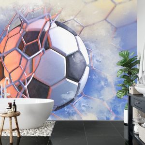 Papier Peint Boule Peinte À L'aquarelle Dans Le Filet – Image 5