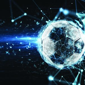 Papier Peint Ballon De Football Dans Un Style Moderne – Image 1