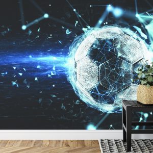 Papier Peint Ballon De Football Dans Un Style Moderne – Image 7