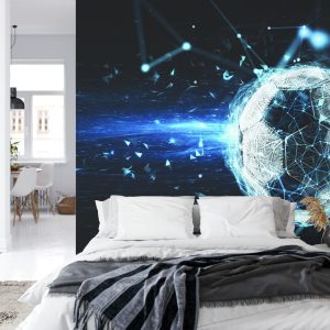 Papier Peint Ballon De Football Dans Un Style Moderne – Image 8