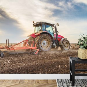 Papier Peint Tracteur Au Travail Dans Le Dépôt – Image 7